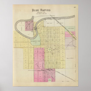 Blue Rapids, Marshall County, Kansas Poster