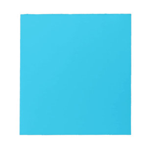 Blue raspberry (solid colour)  notepad