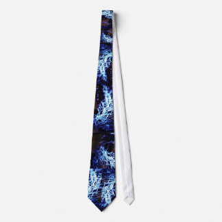 Blue rave tie