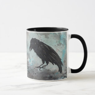 Blue Raven Mug