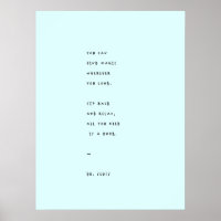 Blue Reading Day with Dr. Suess Quote