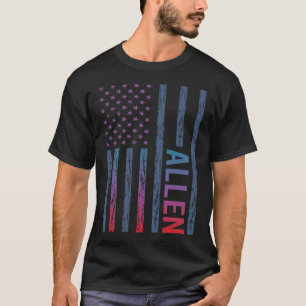 Blue Red Flag - Allen T-Shirt