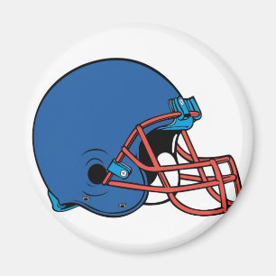 Blue & Red helmet Magnet