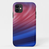 Blue, Red paint brush strokes on iphone cases