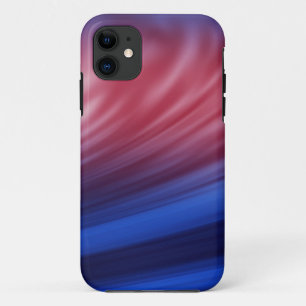 Blue, Red paint brush strokes on iphone cases