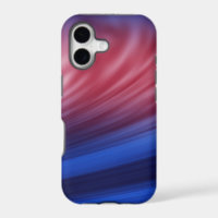 Blue, Red paint brush strokes on iphone cases