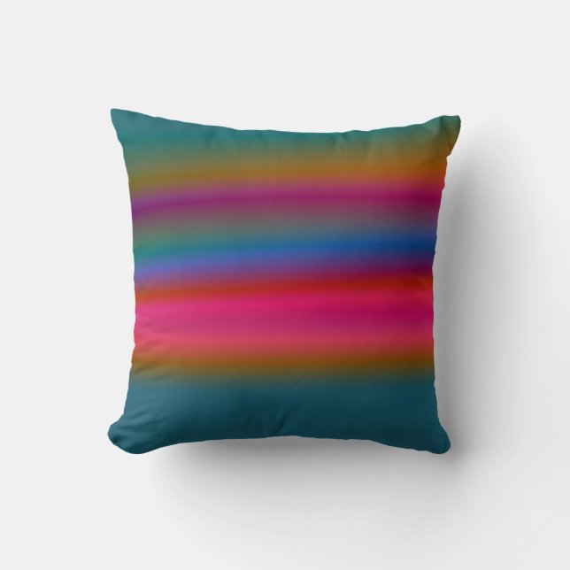 blue red texture abstract mouse pad cushion (Front)