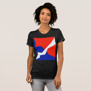 Blue Red White Item T-Shirt
