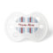 Blue, Red, & White Stripes Pacifier
