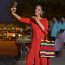 Blue Red Yellow Stripes