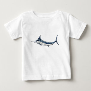 Blue-redbubble Marlin Baby T-Shirt