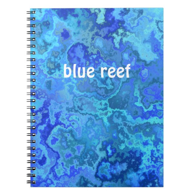 blue reef notebook (Front)