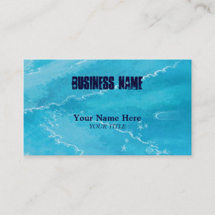 blue reflection ~ bc business card