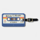 Blue Retro Cassette | Marker Name