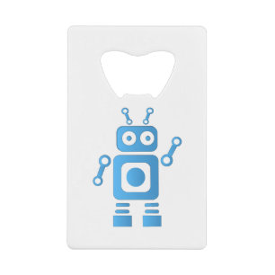 Blue Retro Robot