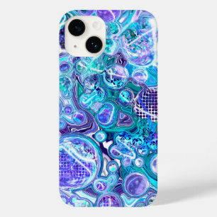 Blue Rhapsody   Abstract Art Case-Mate iPhone 14 Case