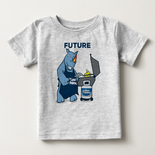 Blue Rhino "Future Griller" Baby T-Shirt (Front)
