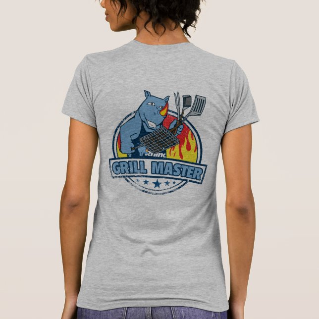 Blue Rhino "Grill Master" Women's T-Shirt (Back)