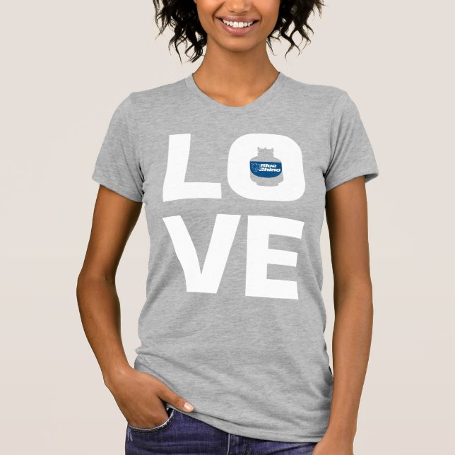 Blue Rhino "Love" Women's T-Shirt (Front)