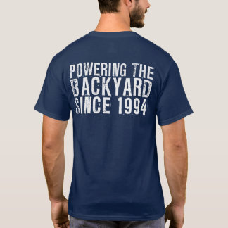 Blue Rhino "Powering The Backyard" Dark Men's T-Shirt
