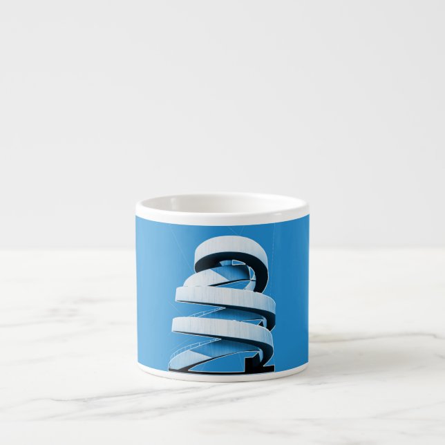 Blue Ribbon Chapel Espresso Mug (Front)