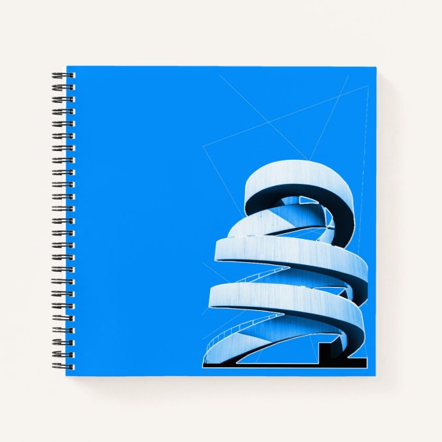 Blue Ribbon Chapel Sketchbook Notebook (Front)