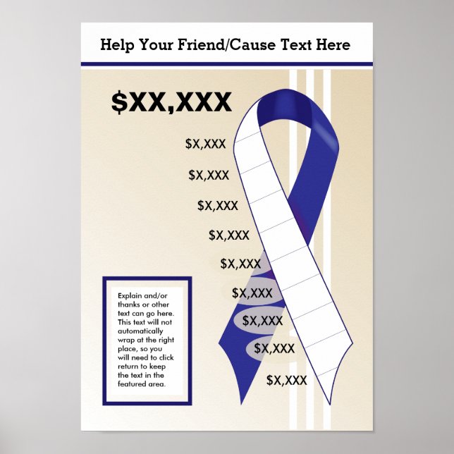 Blue Ribbon Chart (Front)