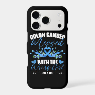 Blue Ribbon Colon Cancer Girl Survivor