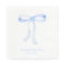 Blue Ribbon Coquette Personalised Napkins