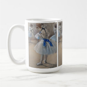 Blue Ribbon Dancer Edgar Degas Coffee Mug