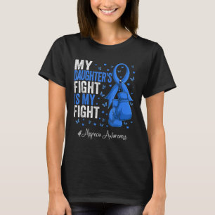 Blue Ribbon Daughter Alopecia Awareness T-Shirt