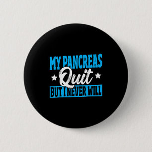 Blue Ribbon Diabetes Awareness Diabetic Life Diabe 6 Cm Round Badge