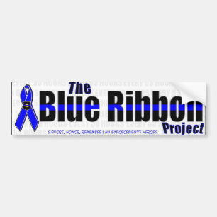 Blue Ribbon Project Bumper Sticker