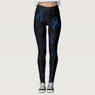 Blue Ribbons...Epstein Barr Leggings