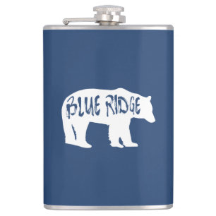 Blue Ridge Bear Hip Flask