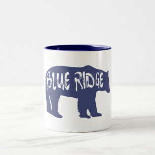 Blue Ridge Bear Two-Tone Coffee Mug