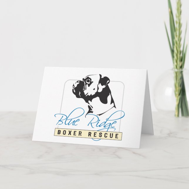 Blue Ridge Boxer Rescue Card (Front)
