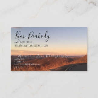 Blue Ridge Business Card