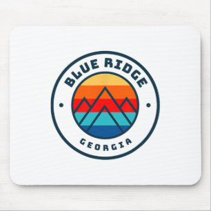Blue Ridge Georgia Skiing Snowboarding Family Ski Mouse Pad