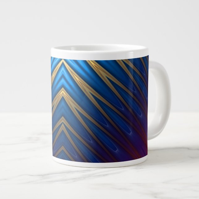 Blue Ridge Gold Large Coffee Mug (Front Right)
