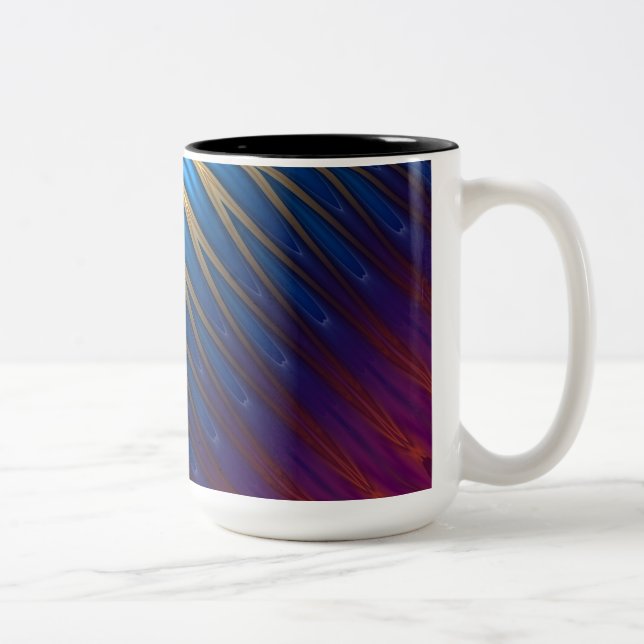 Blue Ridge Gold Two-Tone Coffee Mug (Right)