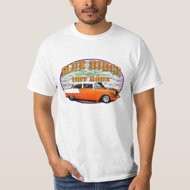 Blue Ridge Hot Rods T-Shirt (Front)