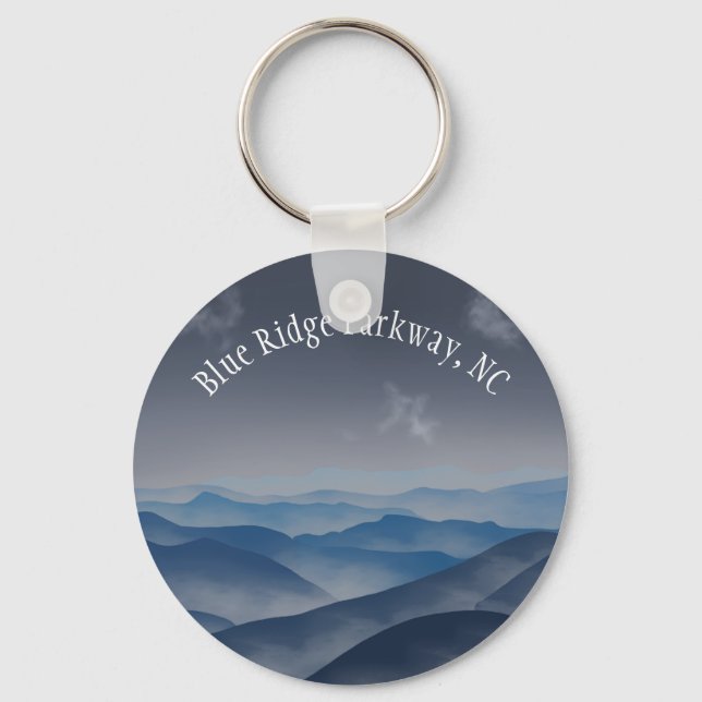 Blue Ridge Keychain (Front)