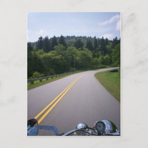 Blue Ridge Motorcycle Ride Postcard