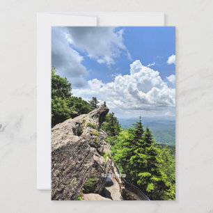 Blue Ridge Mountain, North Carolina Card