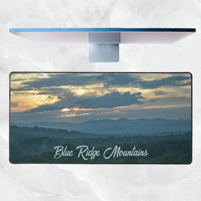 Blue Ridge Mountains Asheville NC Landscape Photo Desk Mat (Creator Uploaded)