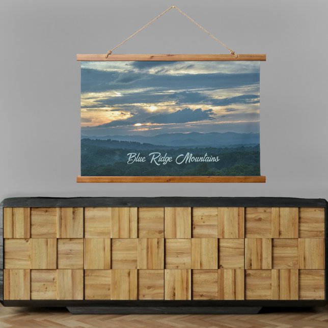 Blue Ridge Mountains Asheville North Carolina Hanging Tapestry (Creator Uploaded)