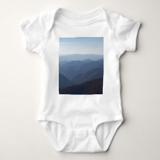 blue ridge mountains baby bodysuit