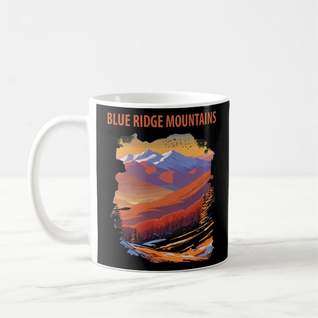 Blue Ridge Mountains Coffee Mug (Left)