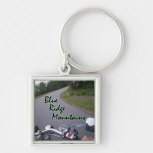 Blue Ridge Mountains Key Ring